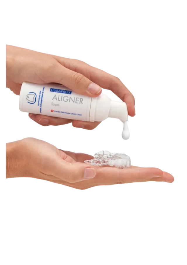 Curaprox Aligner - mousse protettiva nutriente - 40 ml